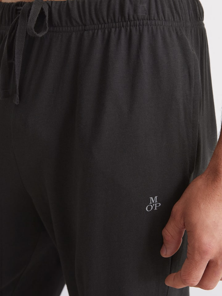 Marc O'Polo Pyjamahose Mix & Match Cotton in Black günstig kaufen