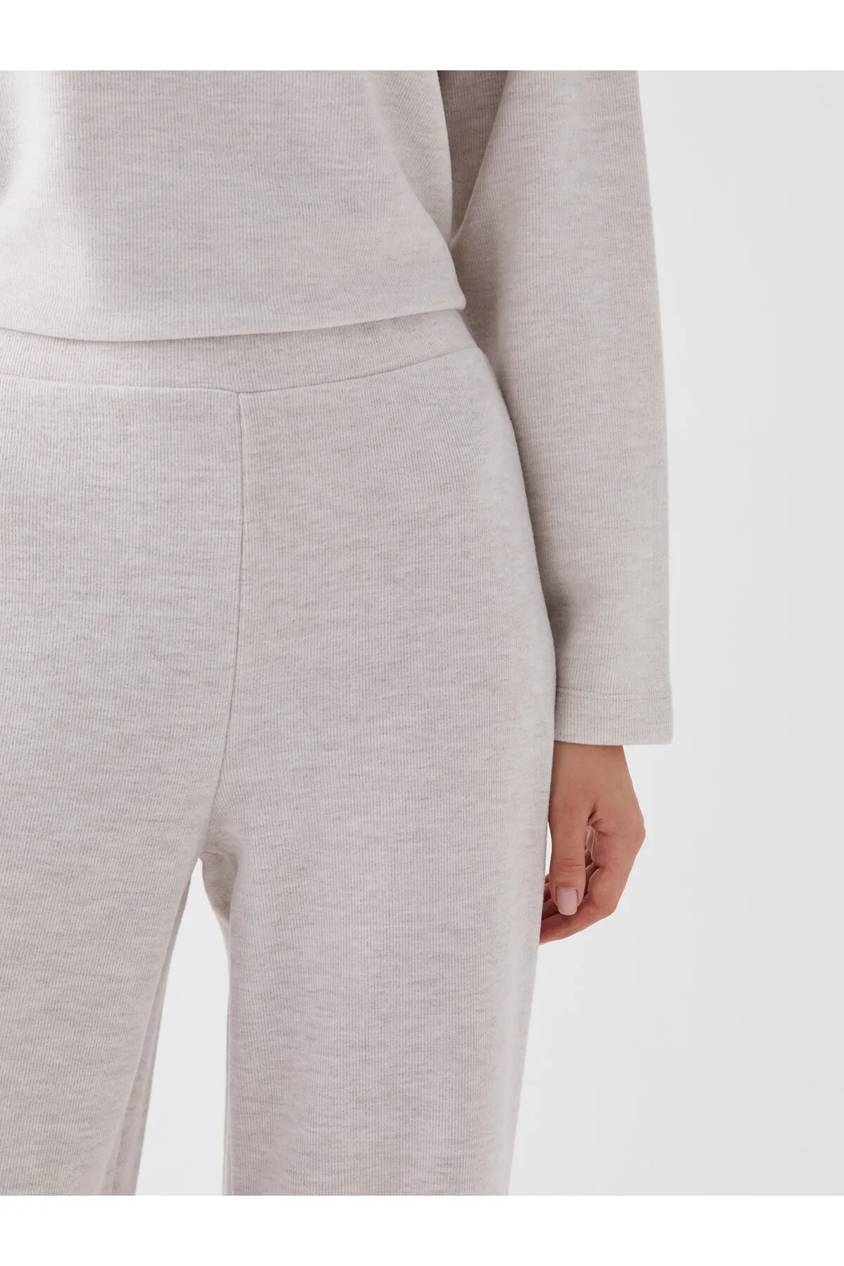 LC Waikiki  Jogginghose - Ecru - Wide Leg