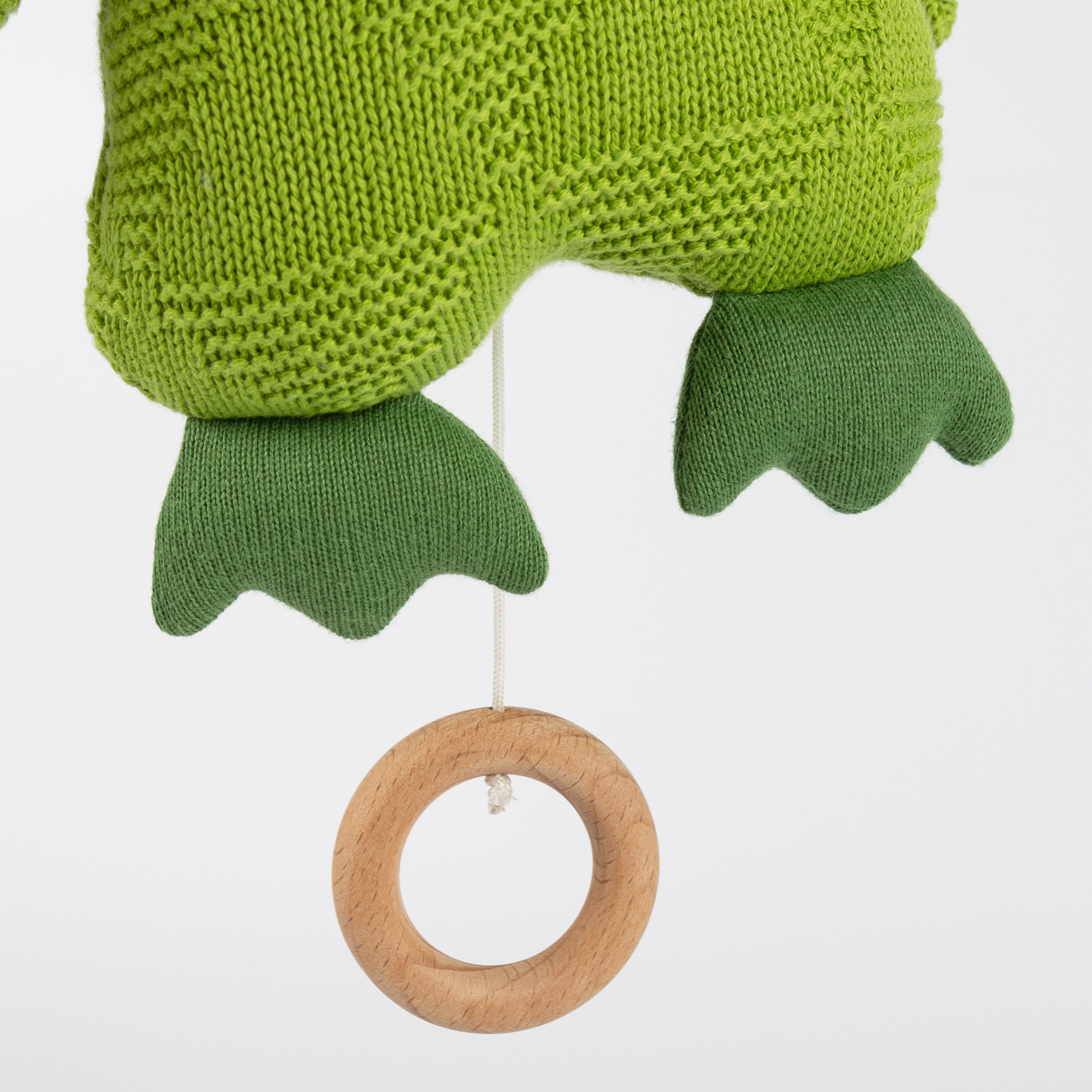 Baby Strick-Spieluhr Frosch