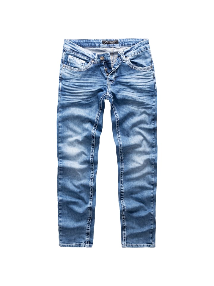 Amaci&Sons Jeans Regular Slim Raleigh in Hellblau günstig kaufen