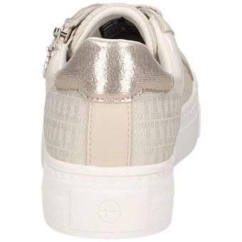 Tamaris Plateau Sneaker in beige