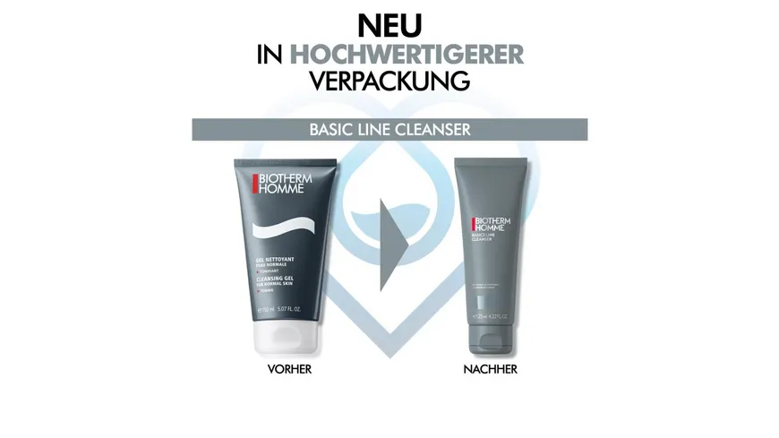 BIOTHERM HOMME Reinigungsgel Basics Line 125 ml