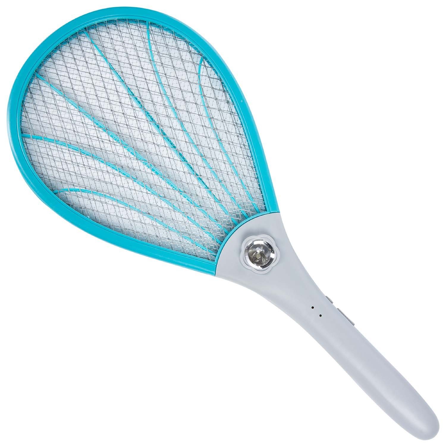 Goods+Gadgets Fliegenmasken Elektrische Fliegenklatsche (1 St., Mückenklatsche), Elektro Fliegenfänger