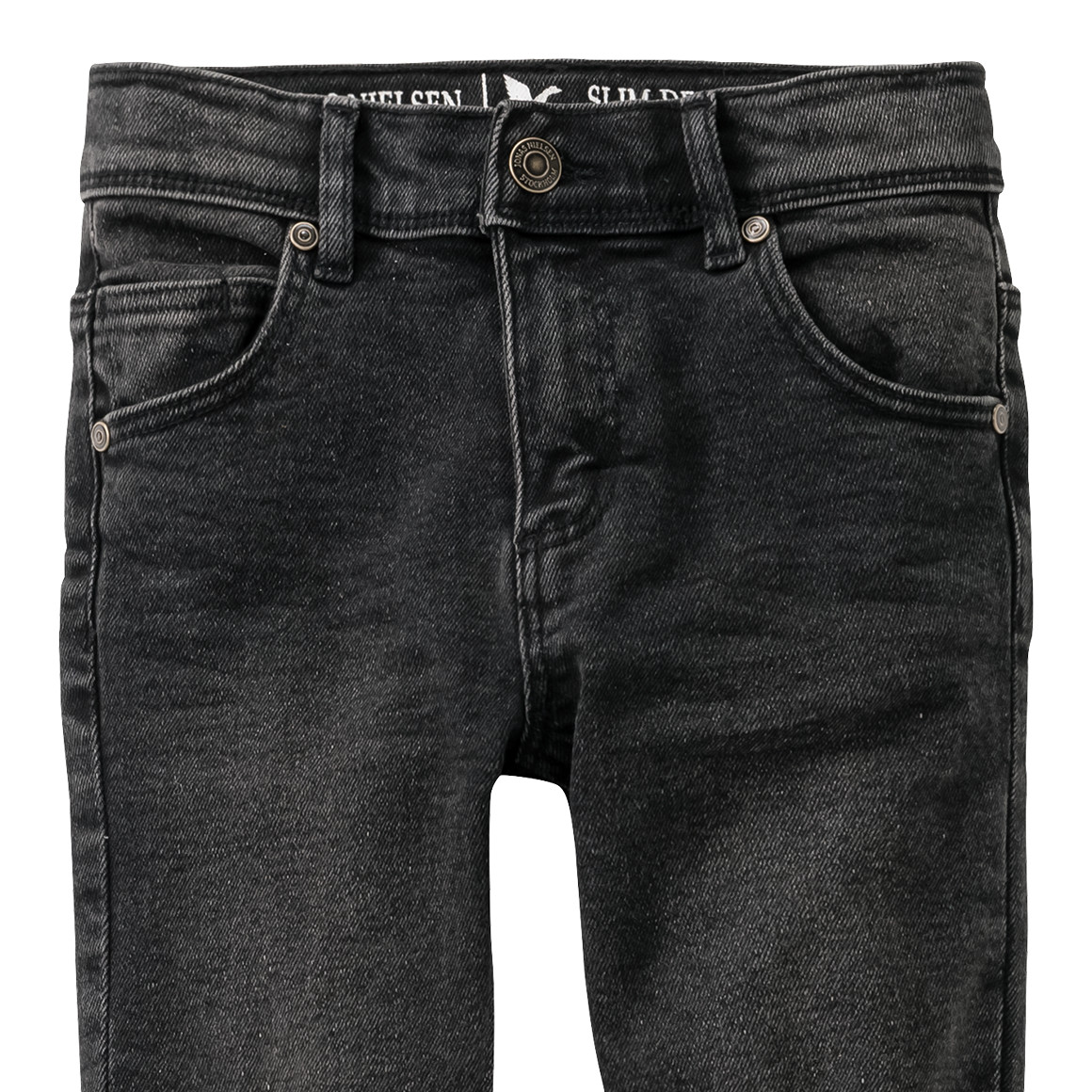Jungen Slim-Jeans im klassischen Dessin