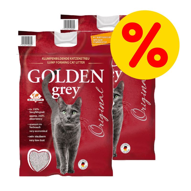 Doppelpack Golden Grey Katzenstreu zu TOP-Preisen
