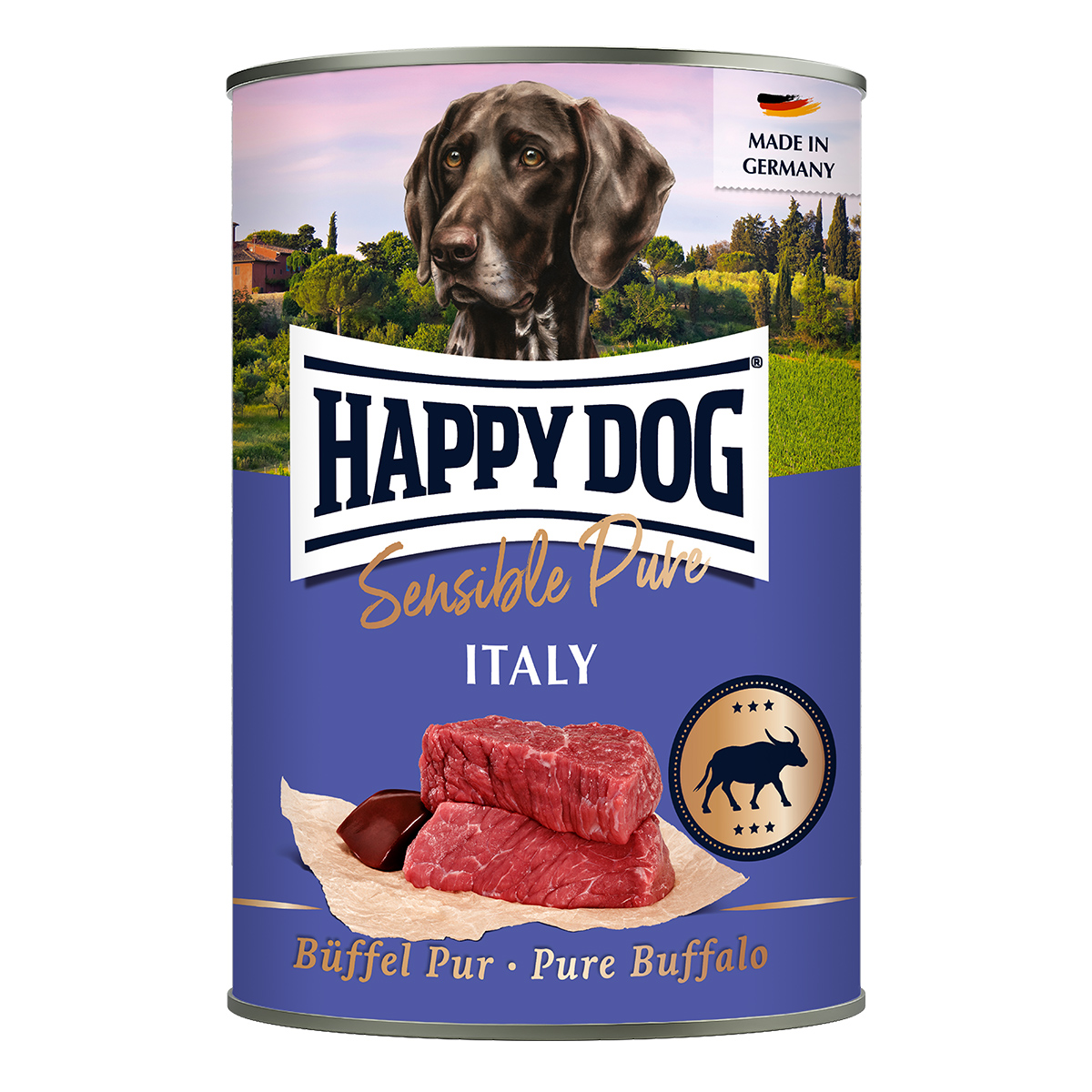 Happy Dog Sensible Pure Italy (Büffel) 12x400g bei ZooRoyal