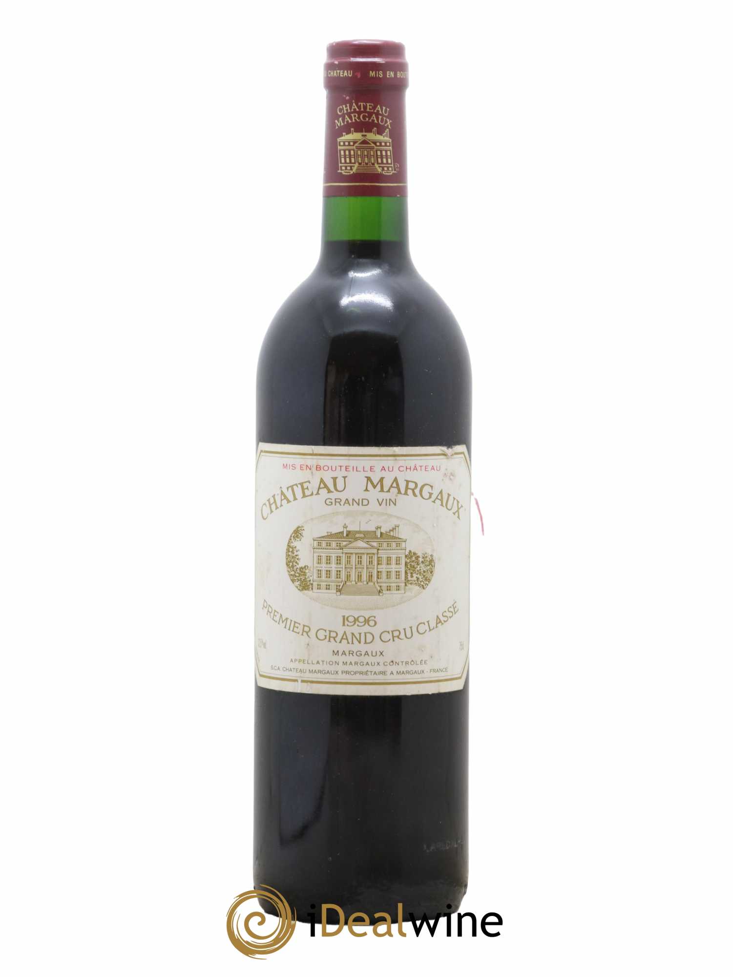 Château Margaux 1er Grand Cru Classé  1996 - Lot de 1 Bouteille