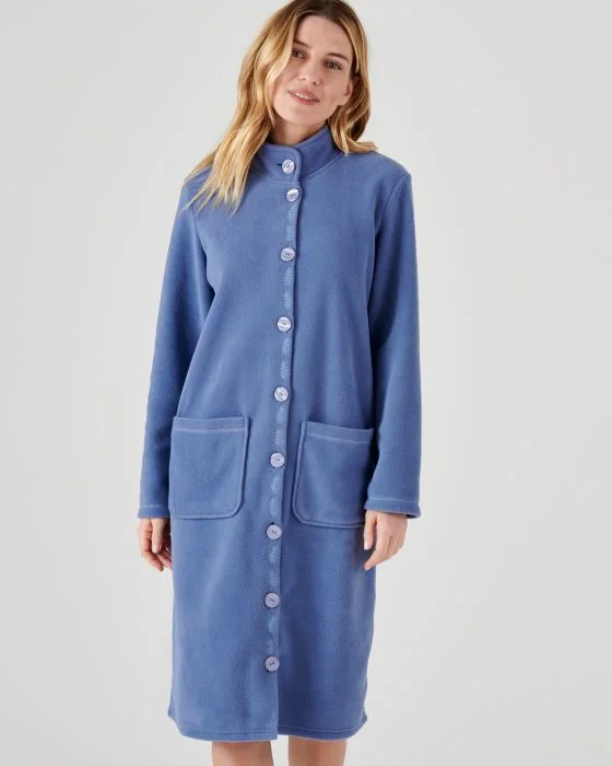 Robe de chambre maille polaire Thermolactyl, manches longues