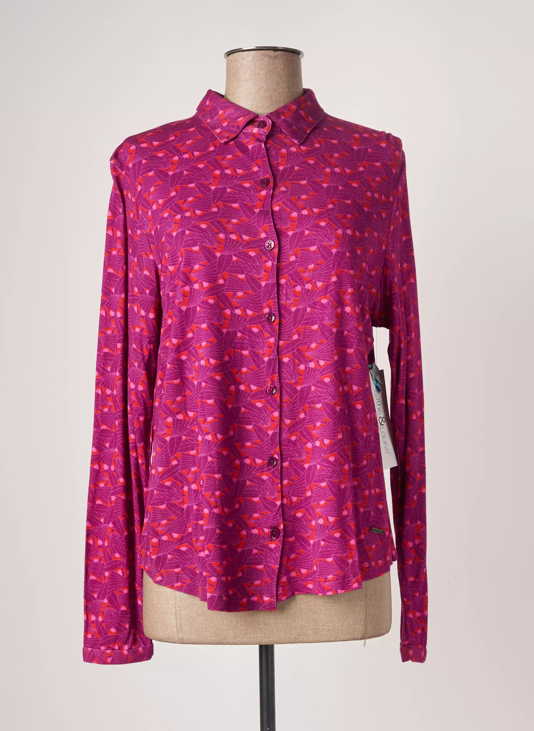 Agathe   Louise Chemisiers Femme couleur violet