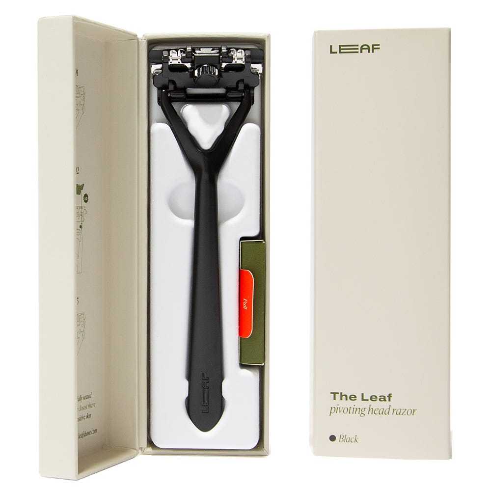 Leaf Shave Leaf Razor Black