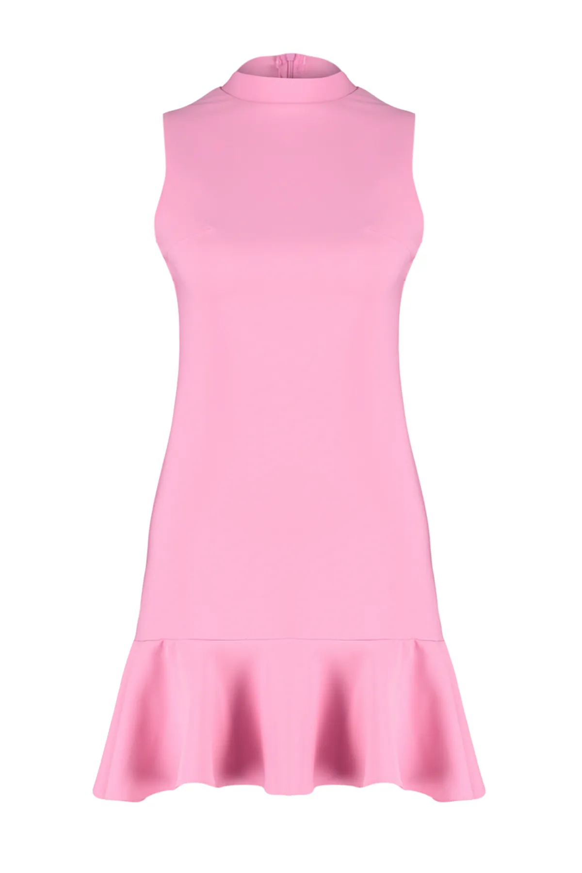 Trendyol Collection  Rosa gewebtes Minikleid TWOSS24EL00602