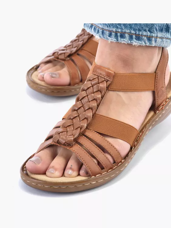 Rieker Damen Riemchensandalen