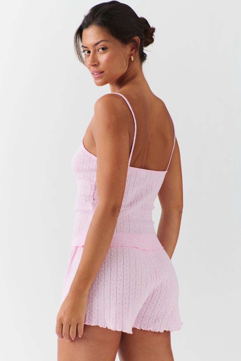 Pointelle singlet