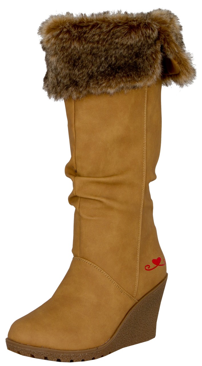 LOVENESS Stiefeletten braun Winterstiefel von LOVENESS
