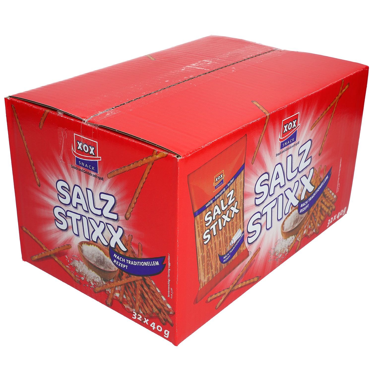 XOX Salz Stixx 32x40g