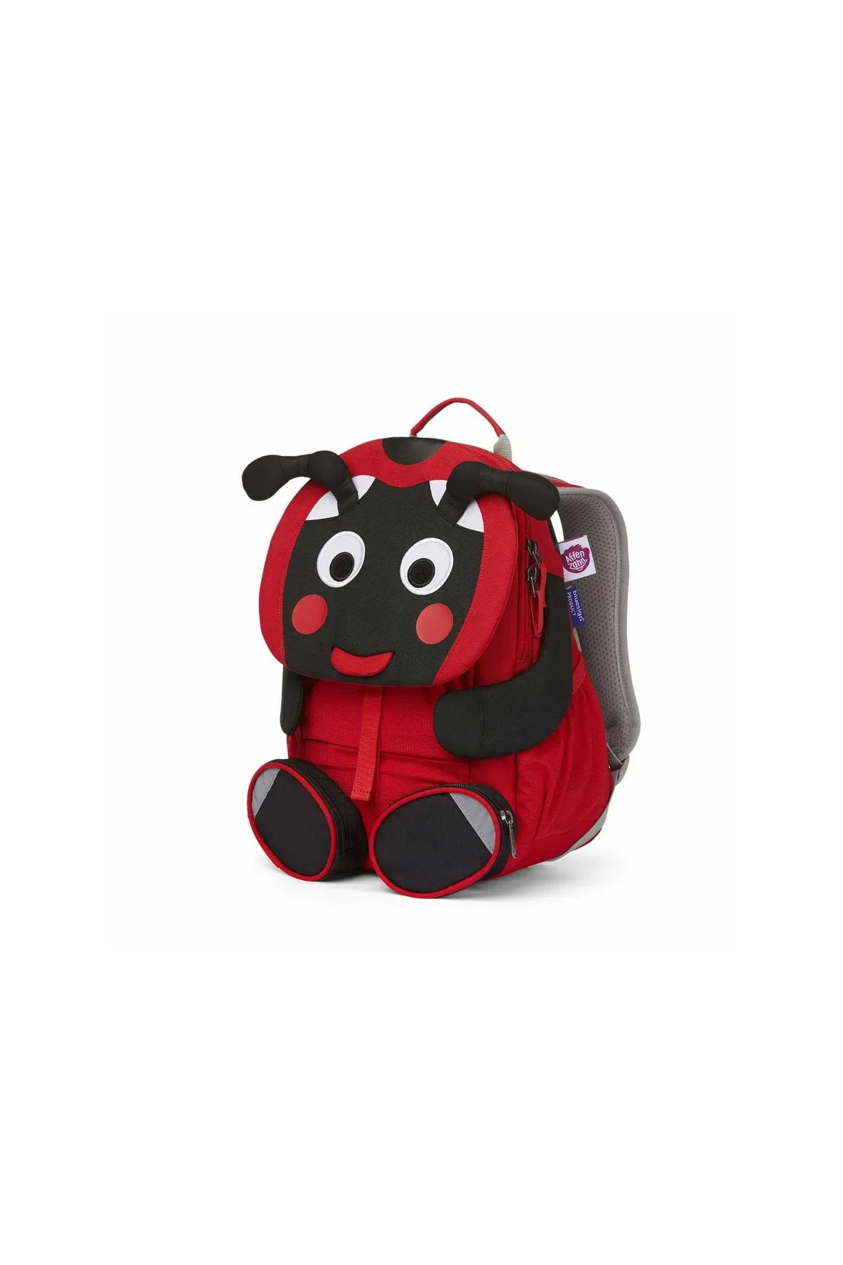 Affenzahn  Rucksack - Rot - Unifarben