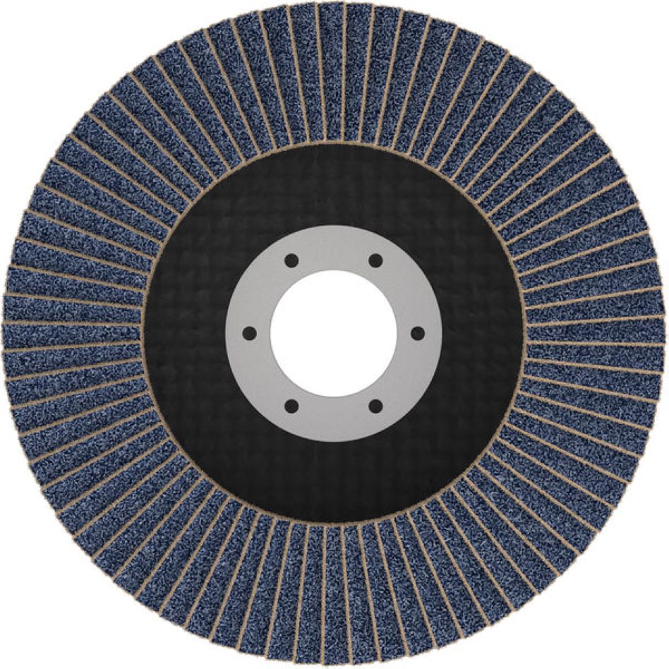 Disco de lixa flap Bosch Blue Accessories 2608626128 X451 Multimaterial Ø115 mm grão 120 versão angular