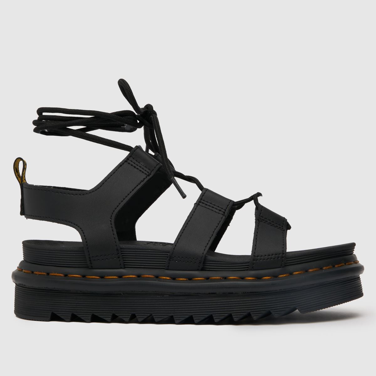 Dr Martens – Svarta nartilla-sandaler