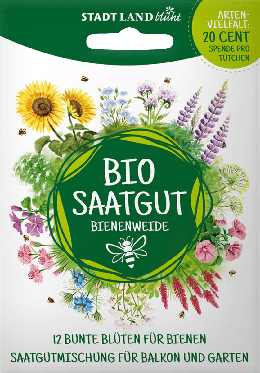 Saaten, Bienenweide, 12 bunte Blüten für Bienen, 5 g