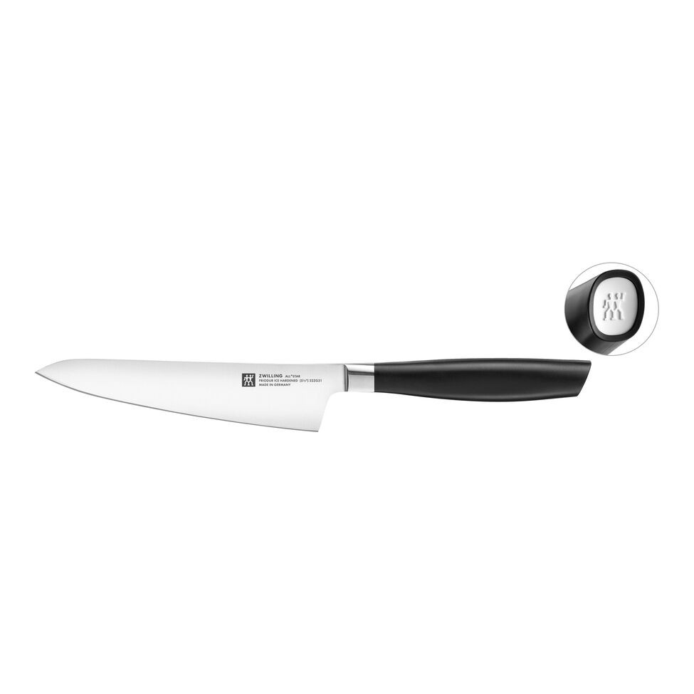 Kochmesser compact 14 cm, Weiß