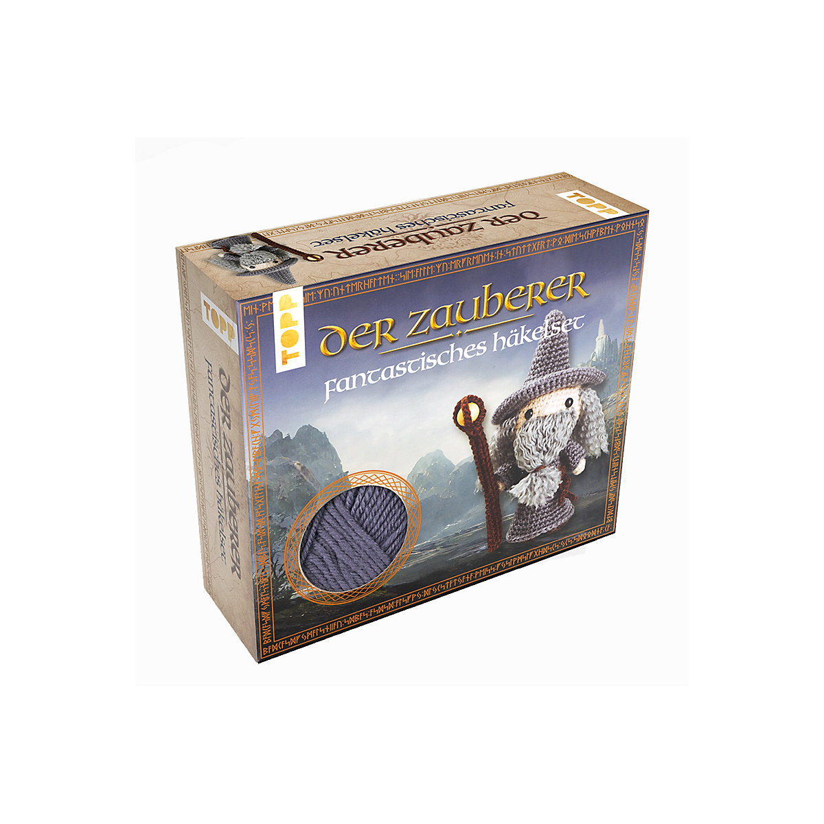 Fantastisches Häkelset Zauberer