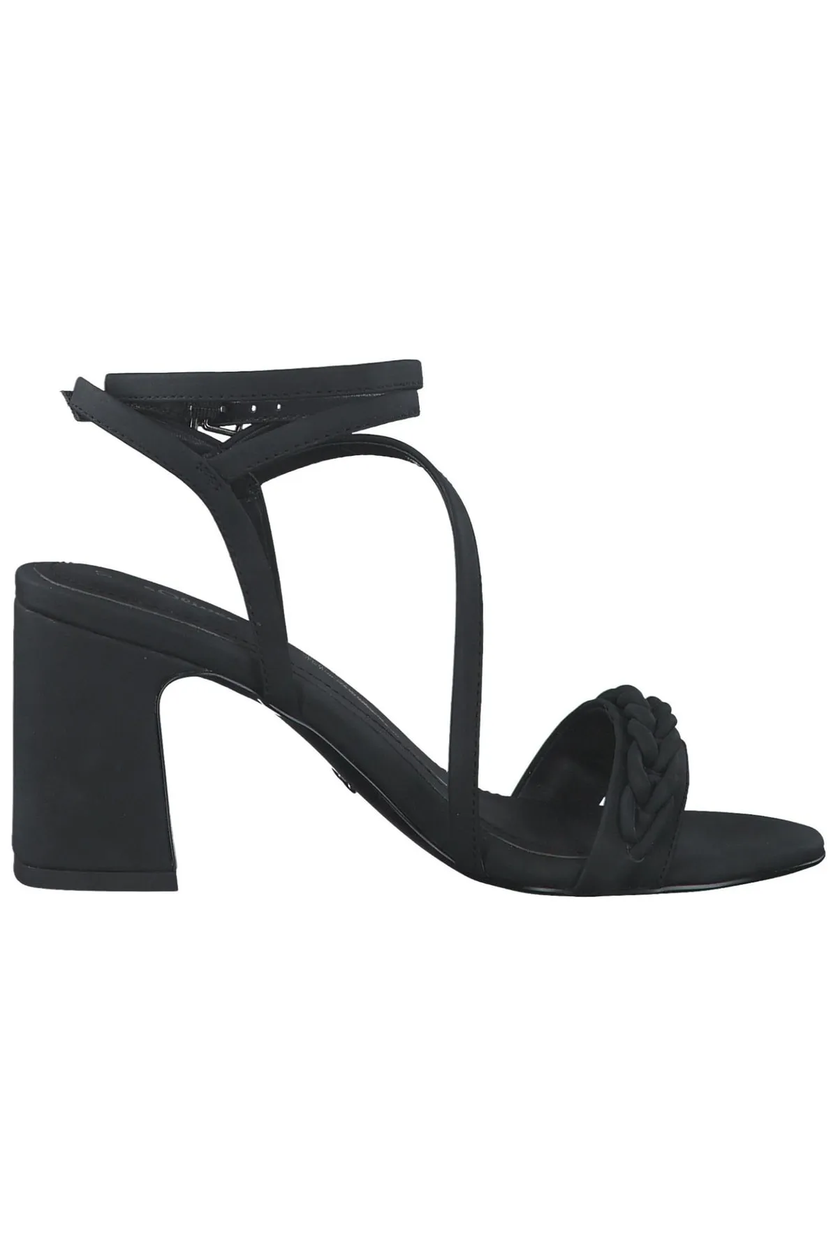 s.Oliver  Sandalette - Schwarz - Blockabsatz
