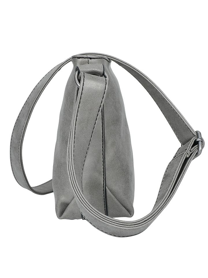 Fritzi aus Preußen Umhängetasche in Grau - (B)9 x (H)19 x (T)24 cm günstig kaufen onesize