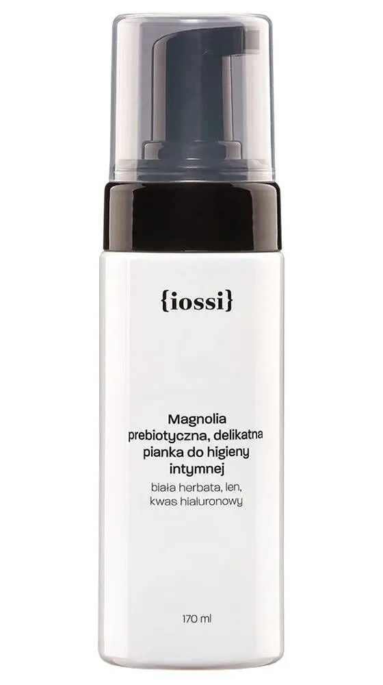 Iossi prebiotinės, švelnios intymios higienos putos 170 ml
