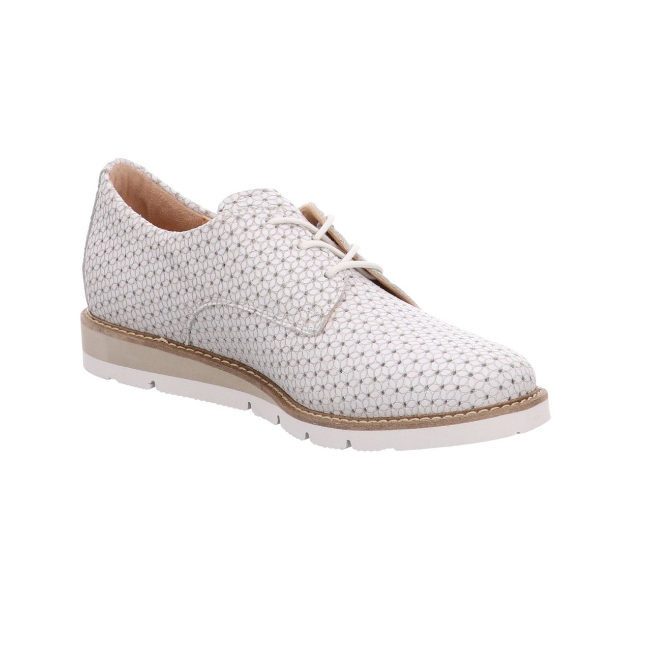 GANTER Komfort Schnürer beige Fritzi