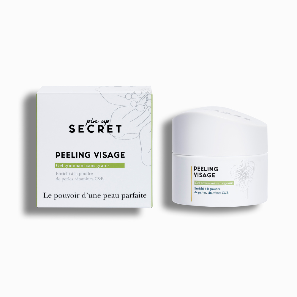 pin up secret Peeling visage peeling sans grains