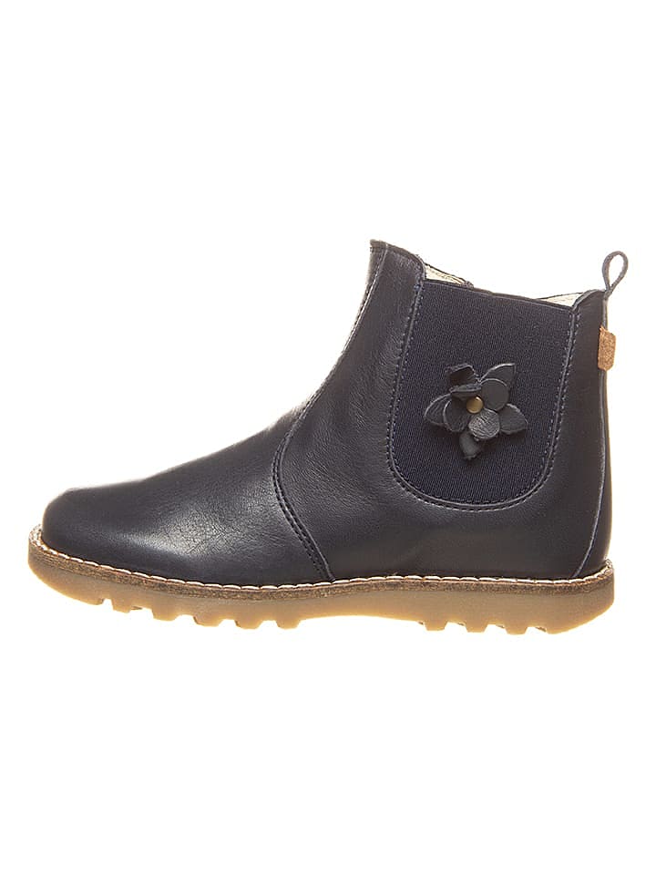 BO-BELL Leder-Chelsea-Boots in Dunkelblau günstig kaufen 25