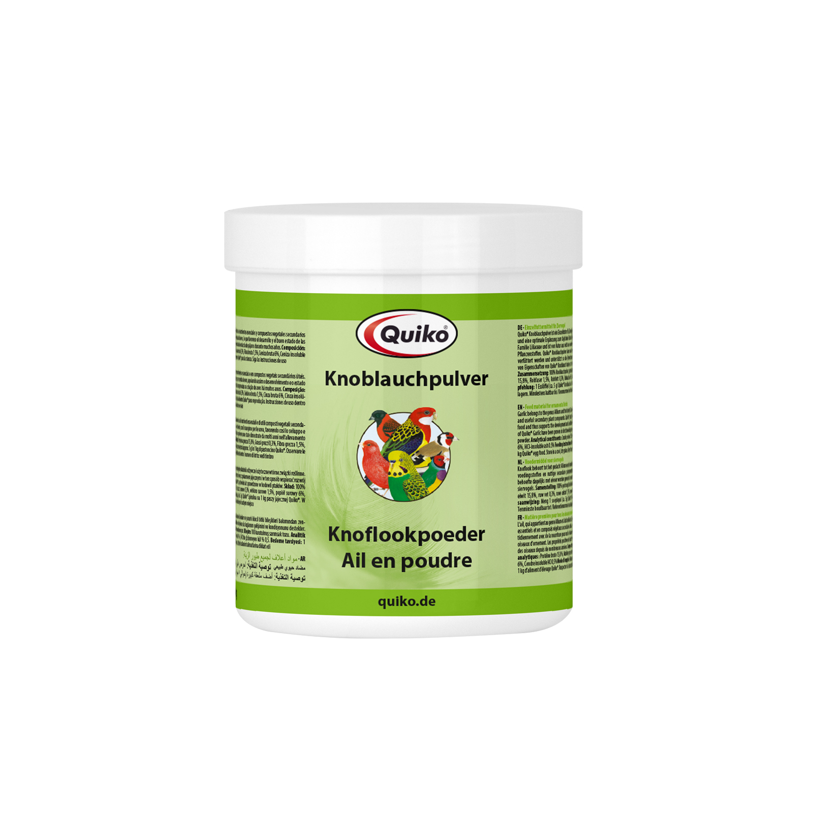 Quiko Ergänzungsfutter Quiko Knoblauchpulver 400g