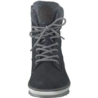 Remonte Schnürstiefelette in blau
