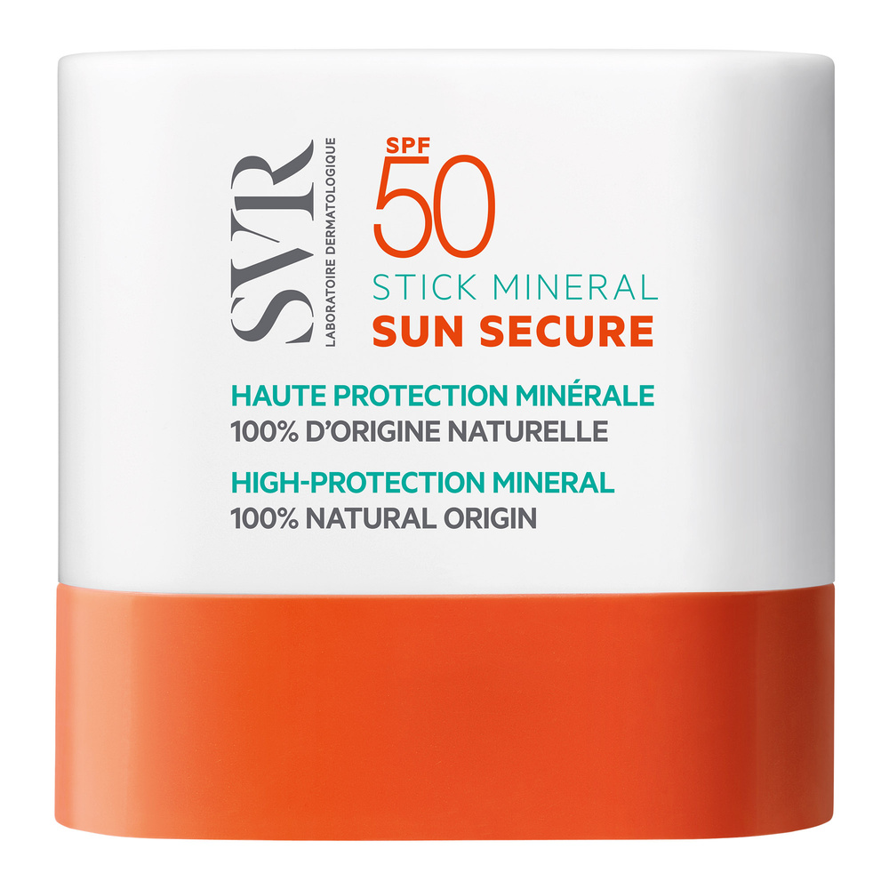 laboratoires svr Sun Secure Stick Mineral SPF50 10gr Solaire