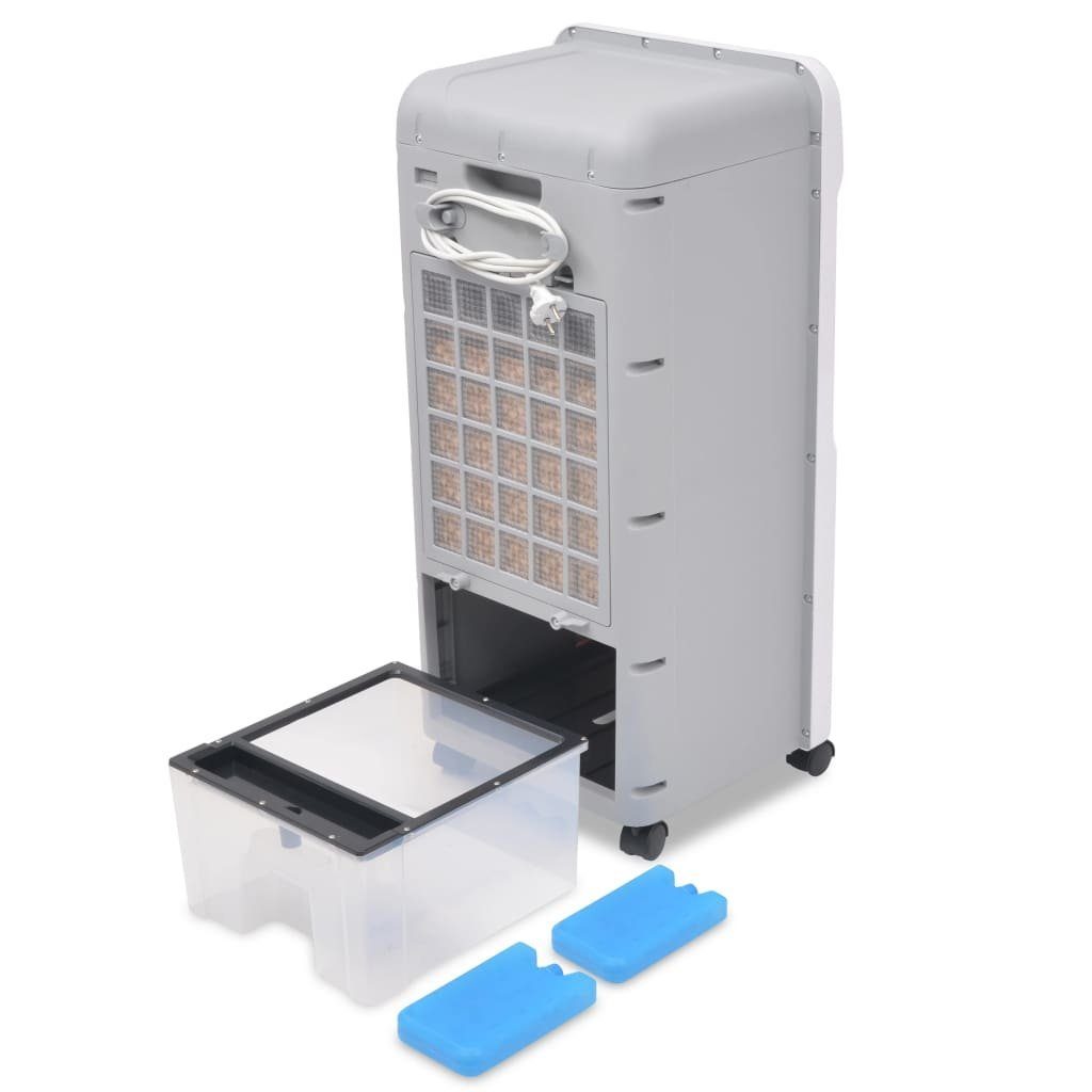 vidaXL Luftbefeuchter Mobiles Klimagerät 80 W 12 L 496 m³/h
