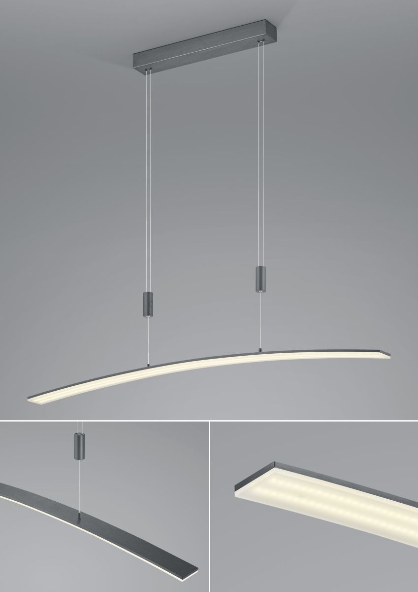 HELL LED Pendel New Loire Anthrazit