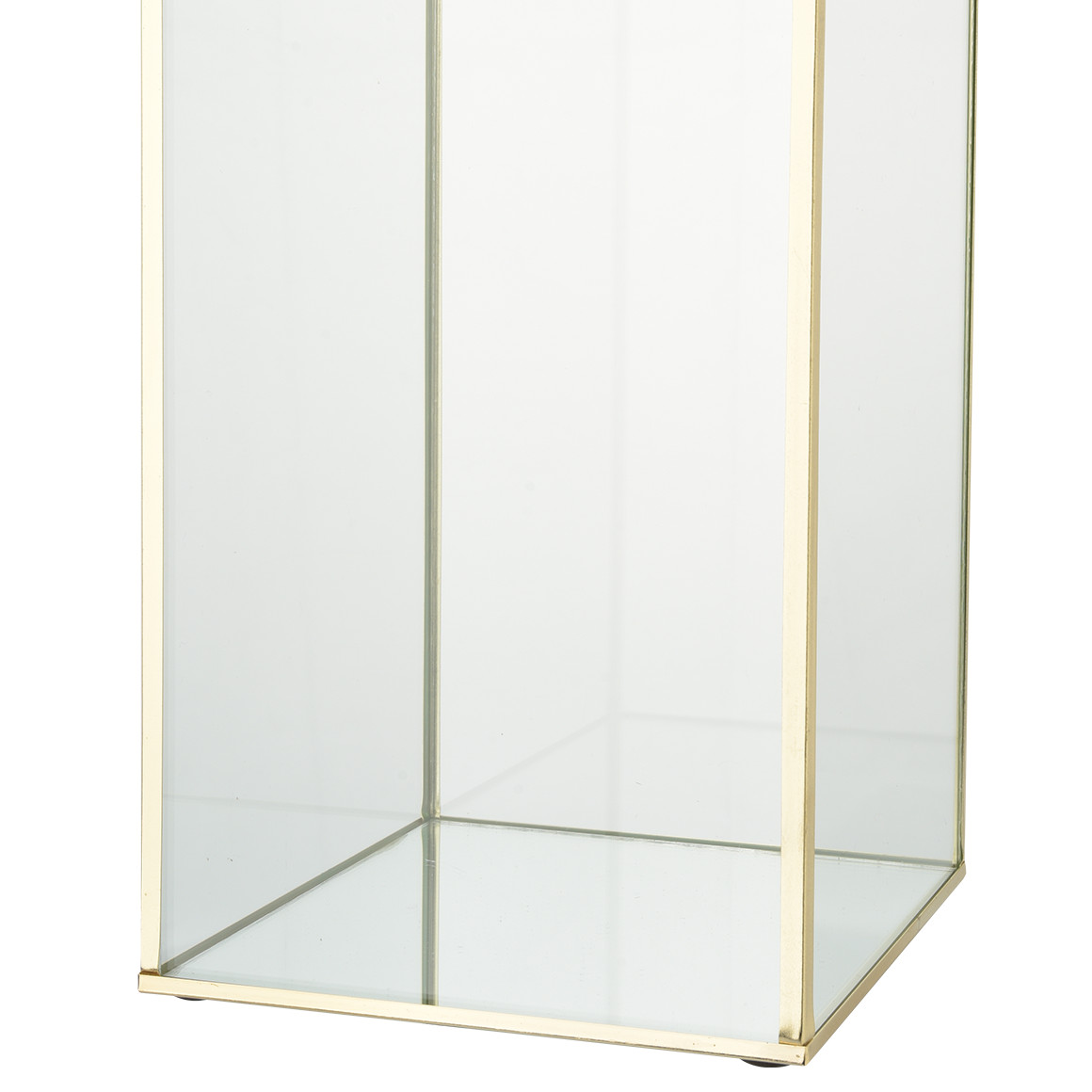 Laterne in Gold-Optik