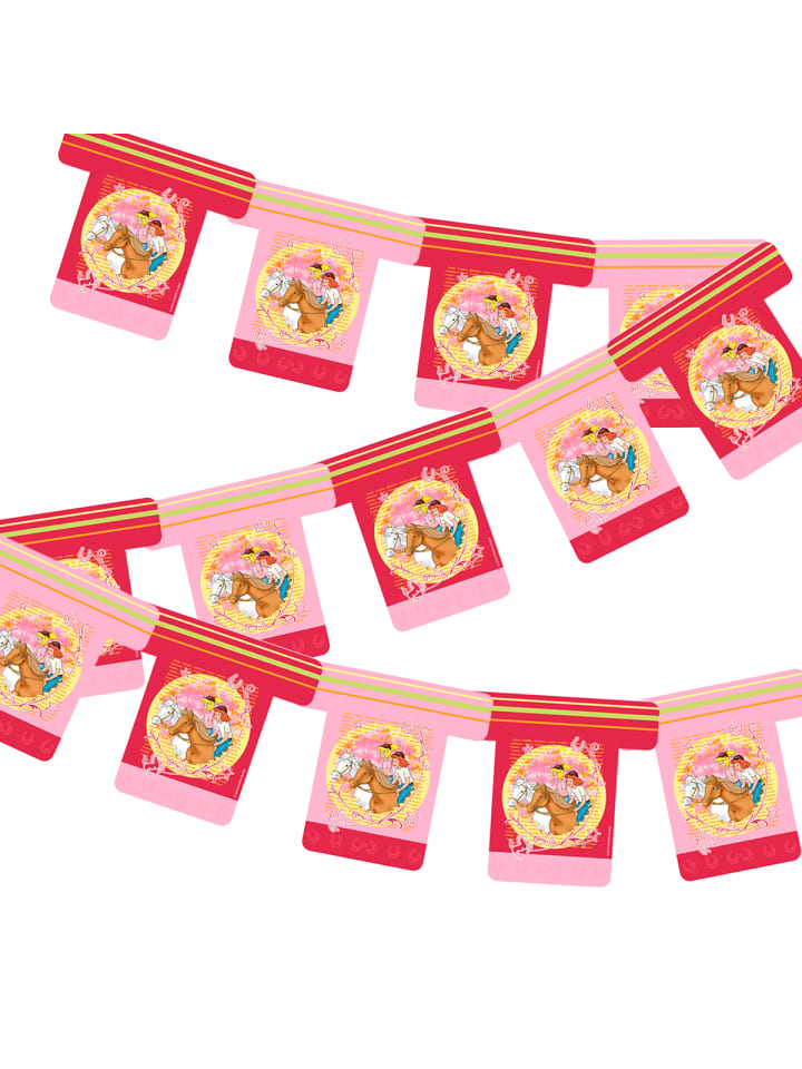 Geda Labels Partygirlande Bibi & Tina in Pink - 220cm günstig kaufen onesize