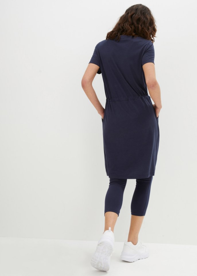 Shirtkleid und Leggings (2-tlg.Set)