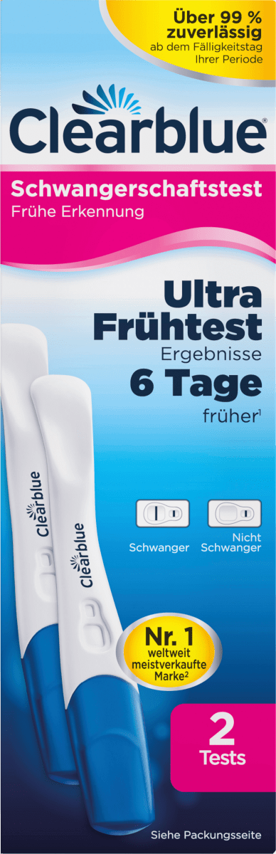 Schwangerschaftstest Ultra Frühtest, 2 St