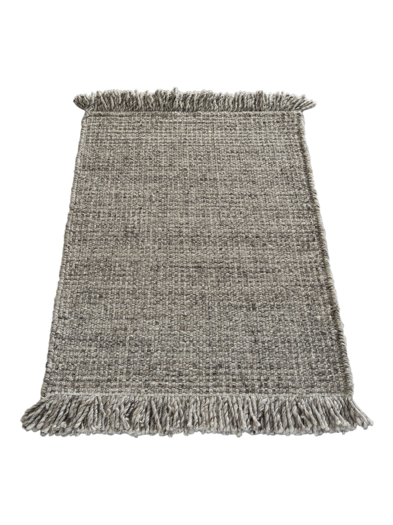 Elmegade Woll-Teppich, Light Grey