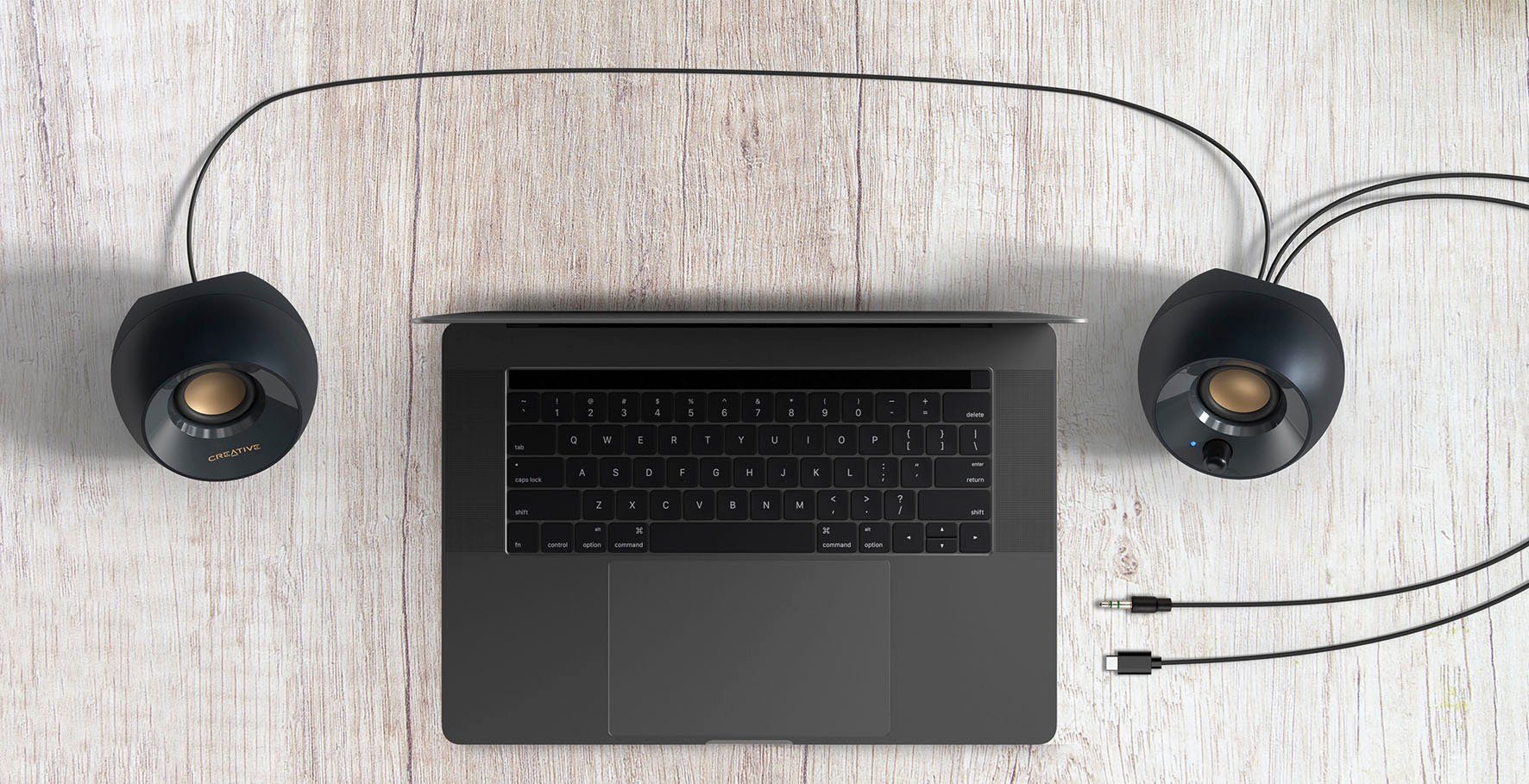 Creative Pebble V2 2.0 PC-Lautsprecher (8 W, USB-C)