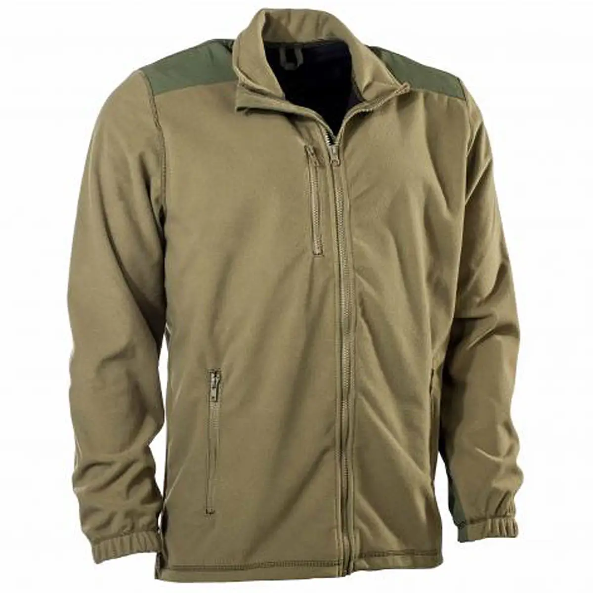 Belgische Fleecejacke Windstopper oliv