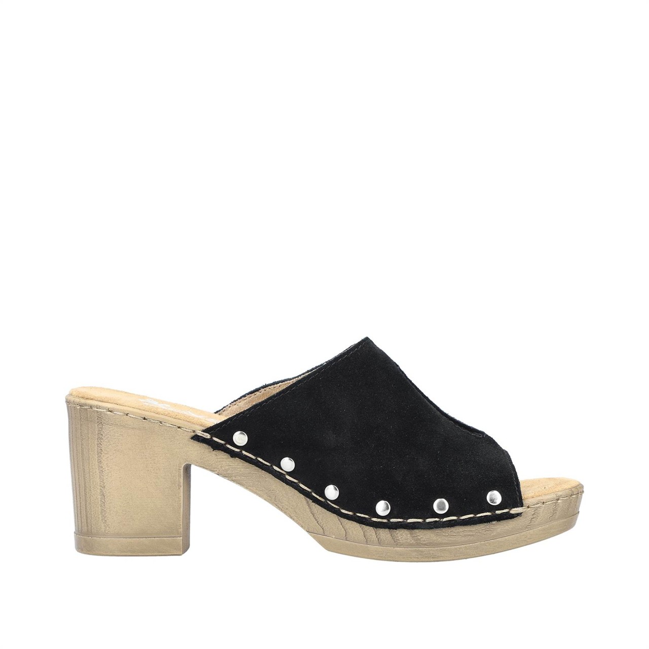 RIEKER Klassische Sandalen schwarz