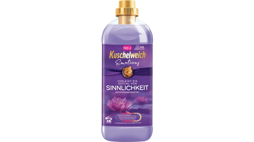 Kuschelweich Weichspüler Emotions Sinnlichkeit 1 l