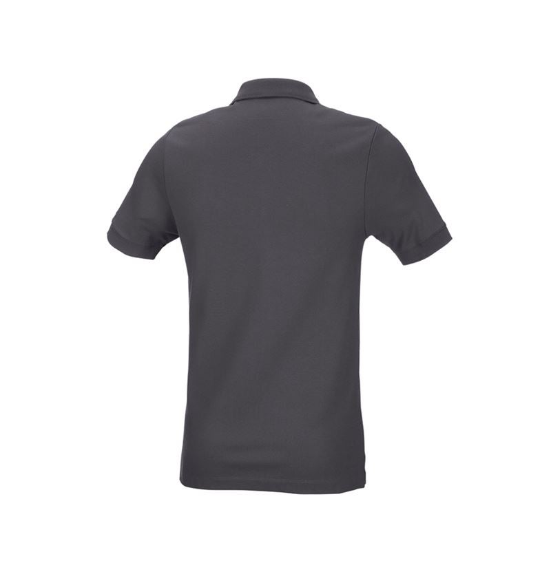 e.s. Piqué-Polo cotton stretch, slim fit