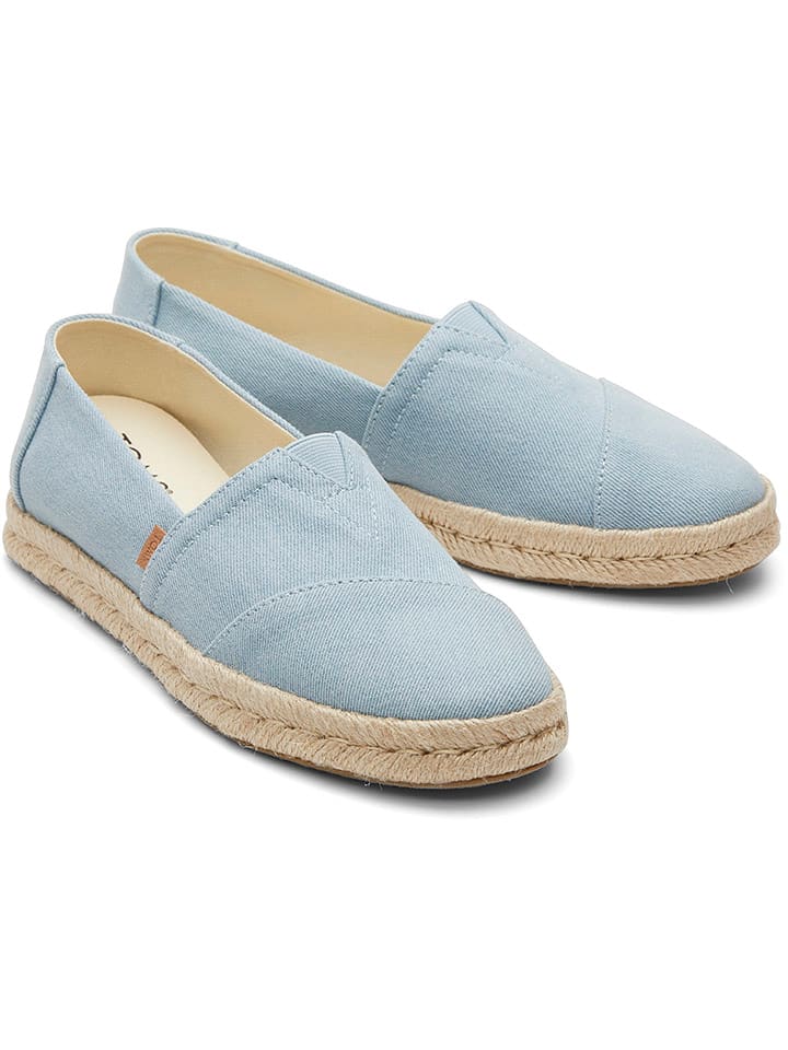 TOMS Espadrilles in Hellblau günstig kaufen