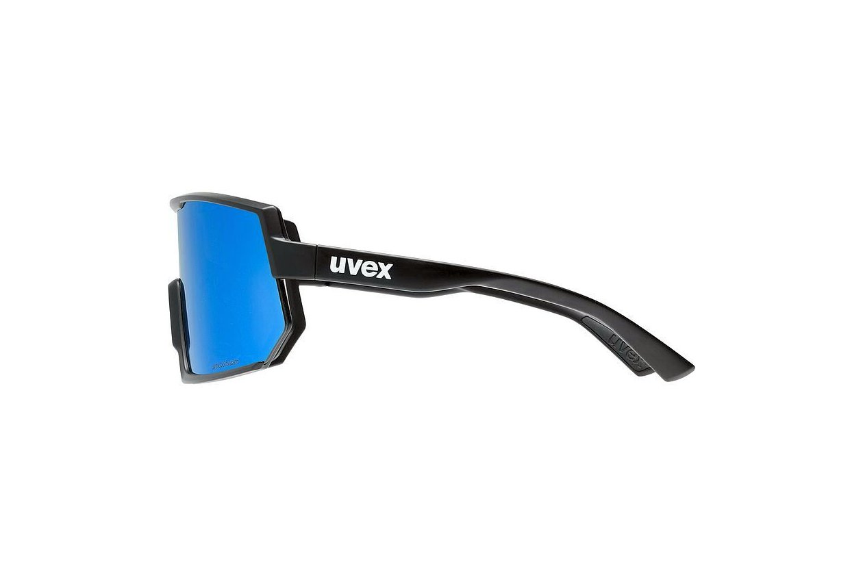 Uvex Sportstyle 235 P Black Matt / Mirror Blue