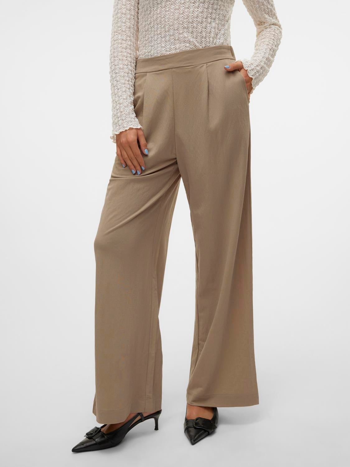 VMMAYSUN Hohe Taille Hose