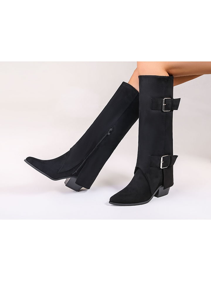 C'M Stiefel in Schwarz günstig kaufen